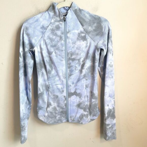 Athleta Salutation Jacquard Athletic Jacket XXS - Picture 2 of 9